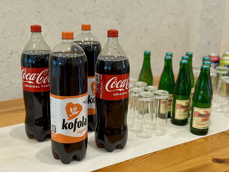 Bohatá nabídka alkoholických i nealkoholických nápojů