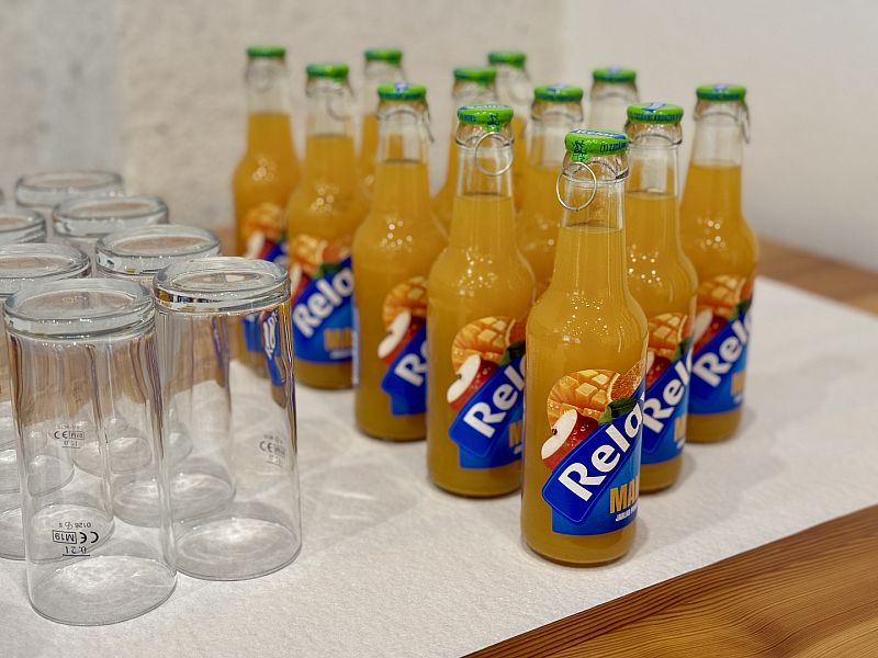 Bohatá nabídka alkoholických i nealkoholických nápojů