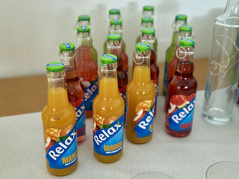 Bohatá nabídka alkoholických i nealkoholických nápojů