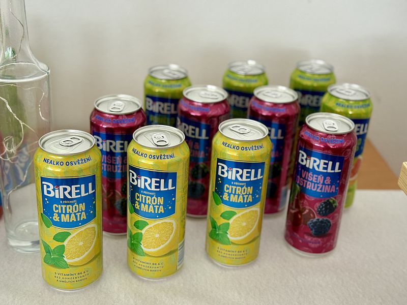 Bohatá nabídka alkoholických i nealkoholických nápojů