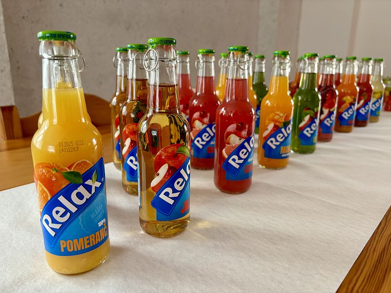 Bohatá nabídka alkoholických i nealkoholických nápojů