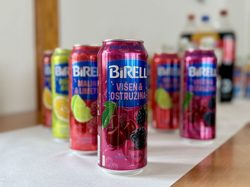Bohatá nabídka alkoholických i nealkoholických nápojů