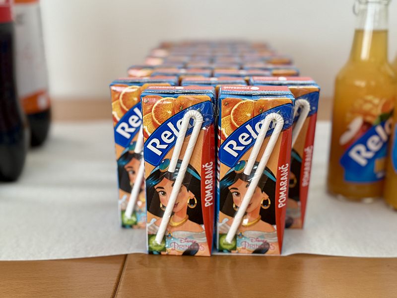 Bohatá nabídka alkoholických i nealkoholických nápojů