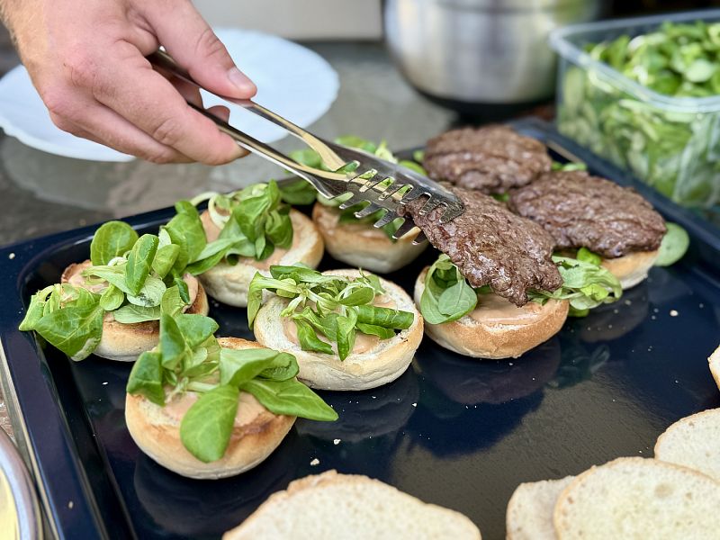 Mini hamburgery