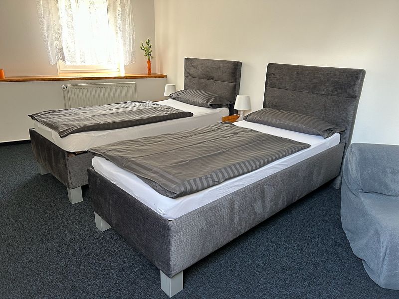 Pokoj č. 1: Komfortní ubytování s odpočinkovou zónou