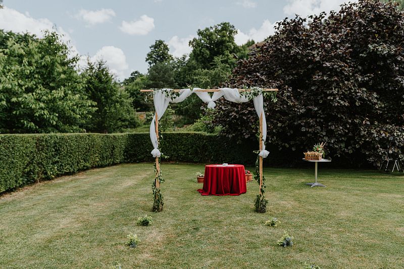 Romantické místo pro svatební obřad, hostinu i party