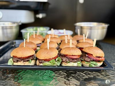 Mini hamburgery