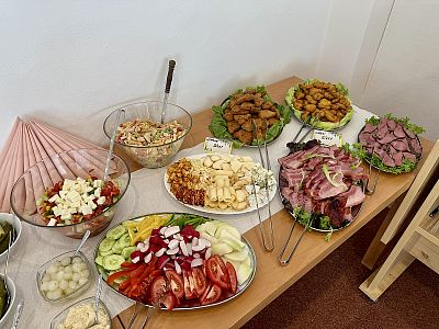 Svatba v zahradě penzionu pod širým nebem
