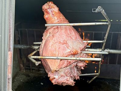 Svatba v zahradě penzionu pod širým nebem